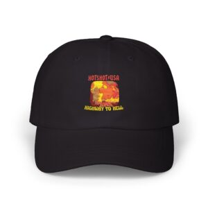 Highway to Hell #2 – Rock Legends Unisex Classic Cap – AC/DC Inspired Hotshot Apparel Cap