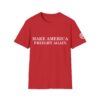 Unisex T-Shirt – MAKE FREIGHT GREAT AGAIN – NO CHEAP FREIGHT – MAGA Style Shirt – Front design w Shoulder emblem – TOP QUALITY