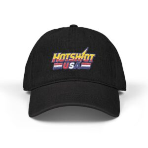 Hotshot-USA Embroidered Denim Hat — "A Network of Drivers, Built by Drivers"