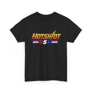 Hotshot USA T-Shirt — Retro American Racing Graphic Tee