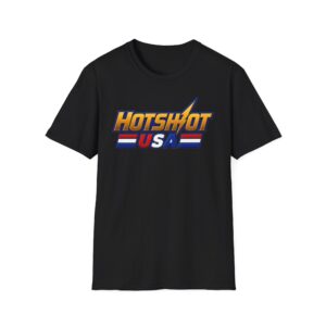 Hotshot USA T-Shirt — "For Hire Gunslinger" Vintage American Flag Tee